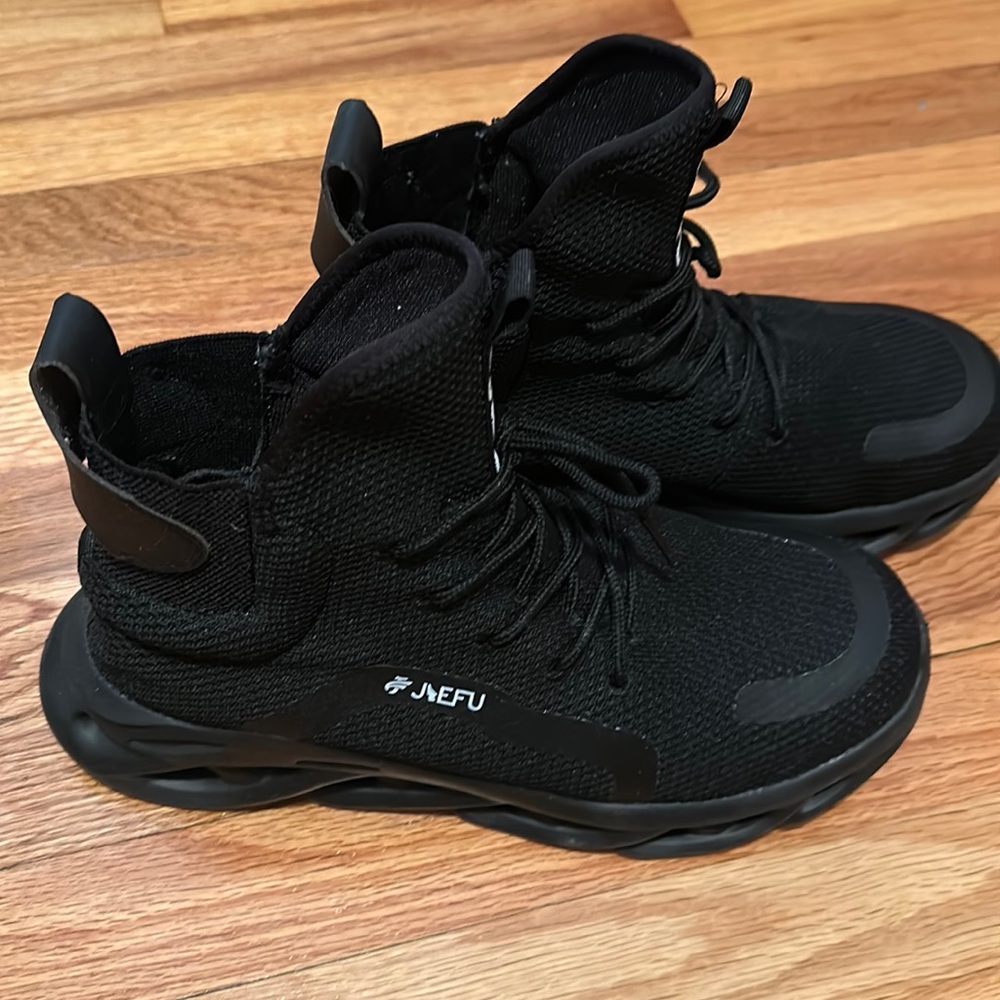 Jefu Work Safety Boots Breathable Lightweight Reliable Durable Steel Toe